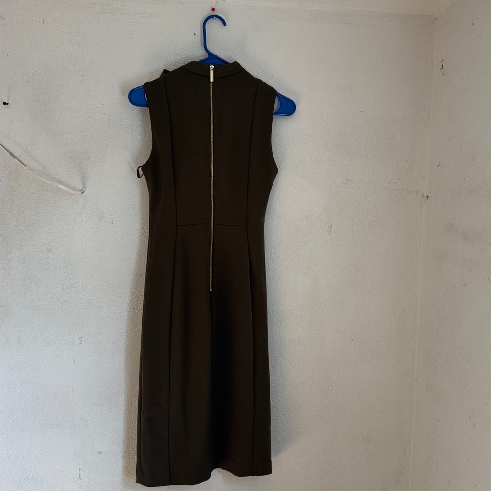 Calvin Klein green olive or dark green dress size 4 - Picture 12 of 16
